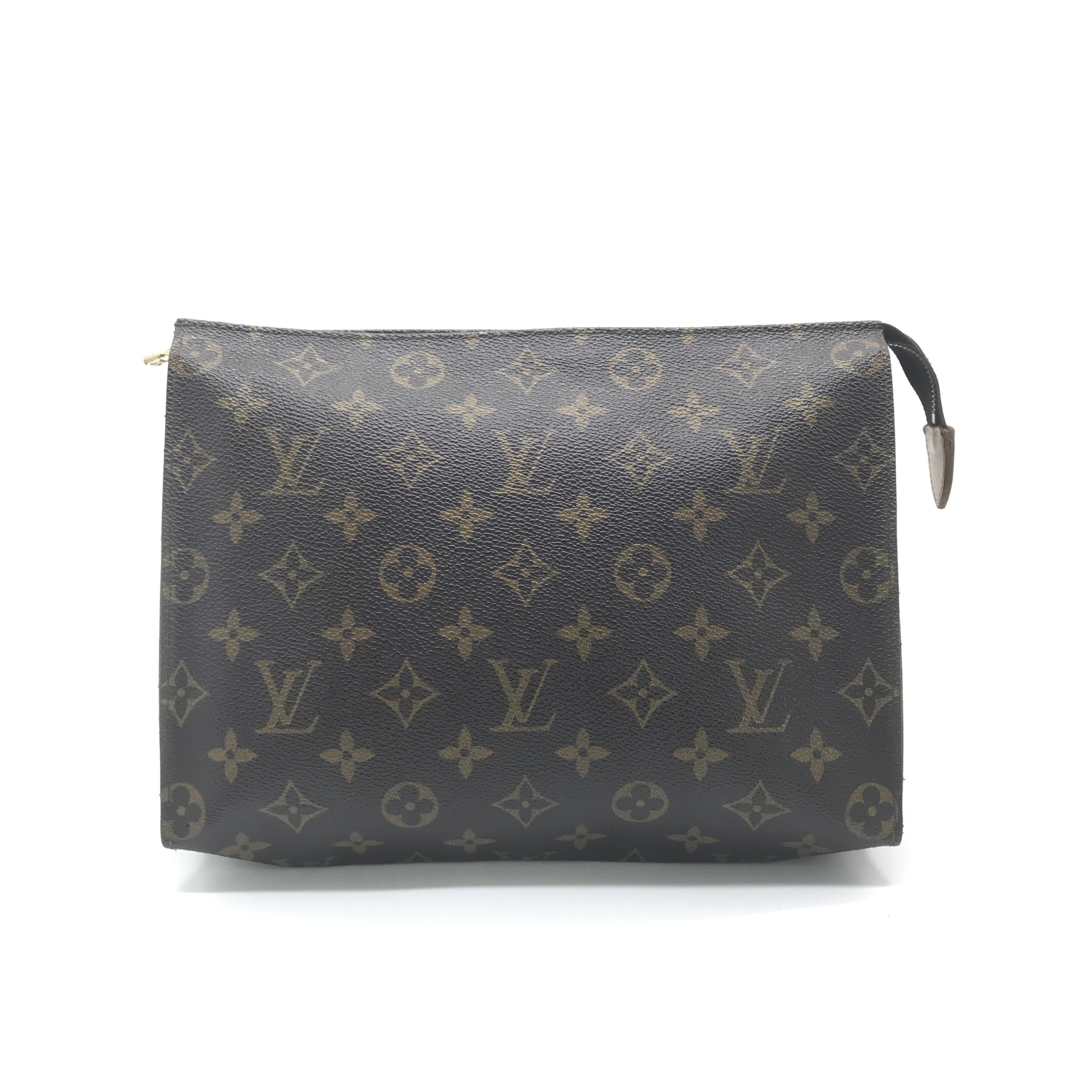Monogram Toiletry Pouch Canvas C290948