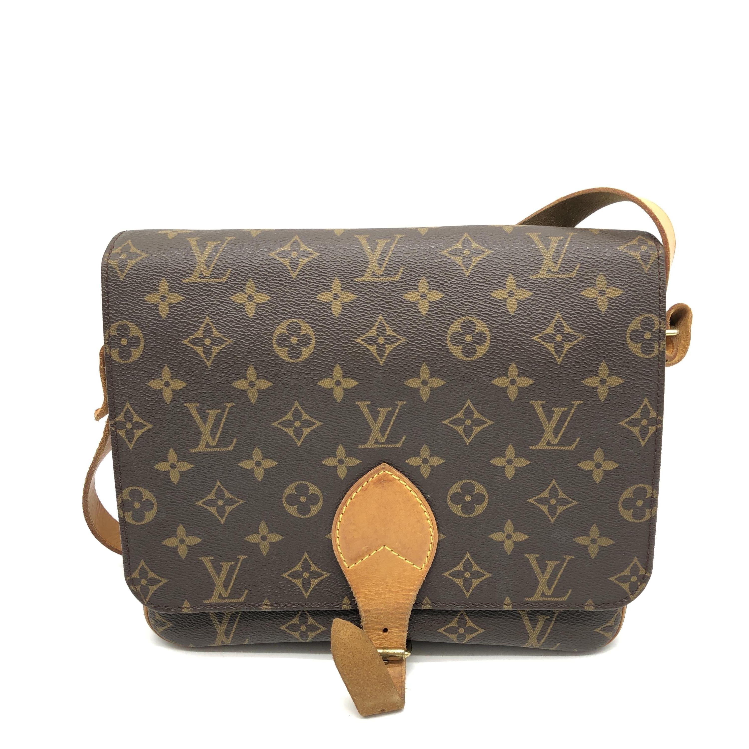 Louis Vuitton Monogram Cartouchiere Shoulder Bag C317498