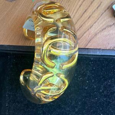 CHANEL Acrylic Yellow Bracelet LZ504426