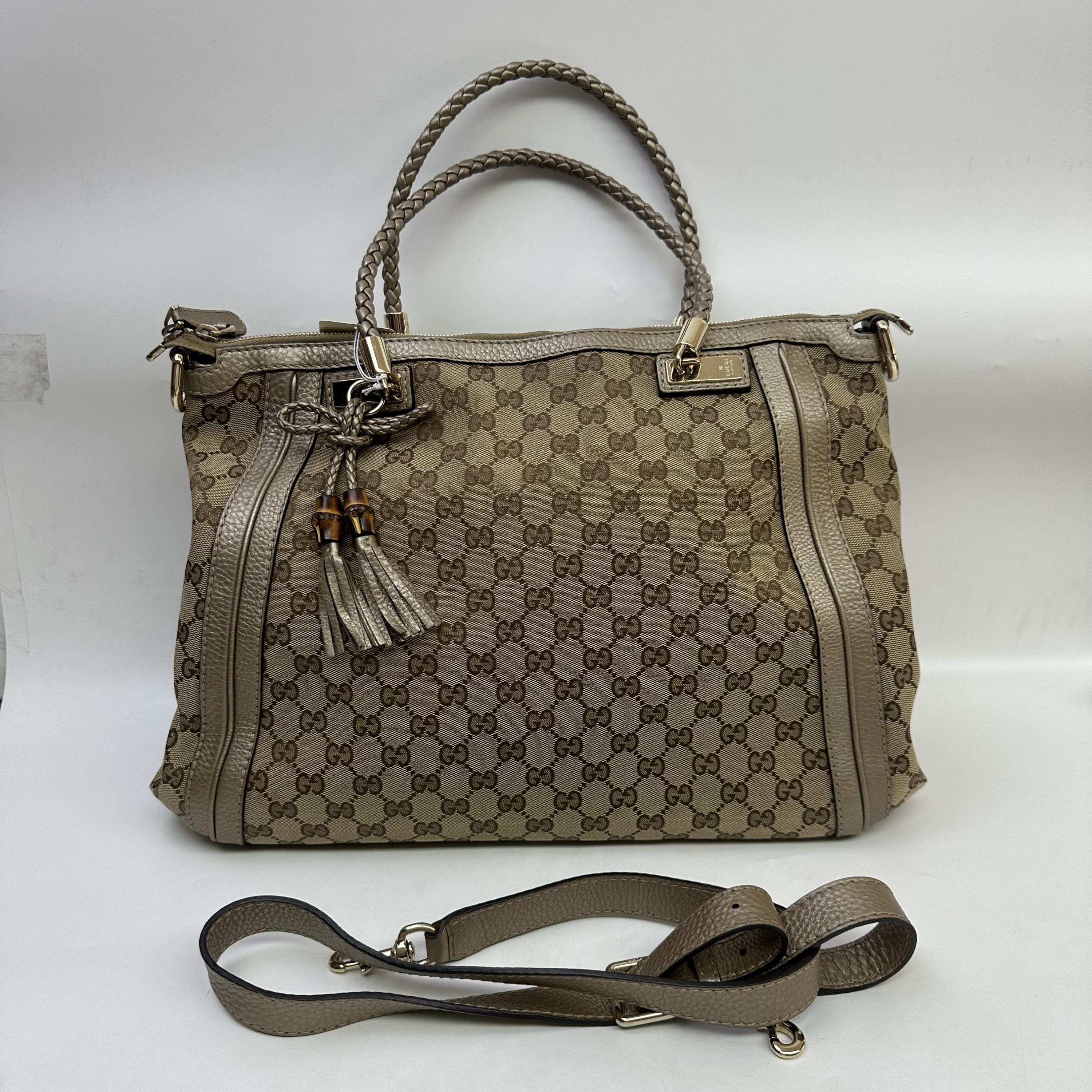 Gucci GG Canvas Bella Convertible Tote C351473
