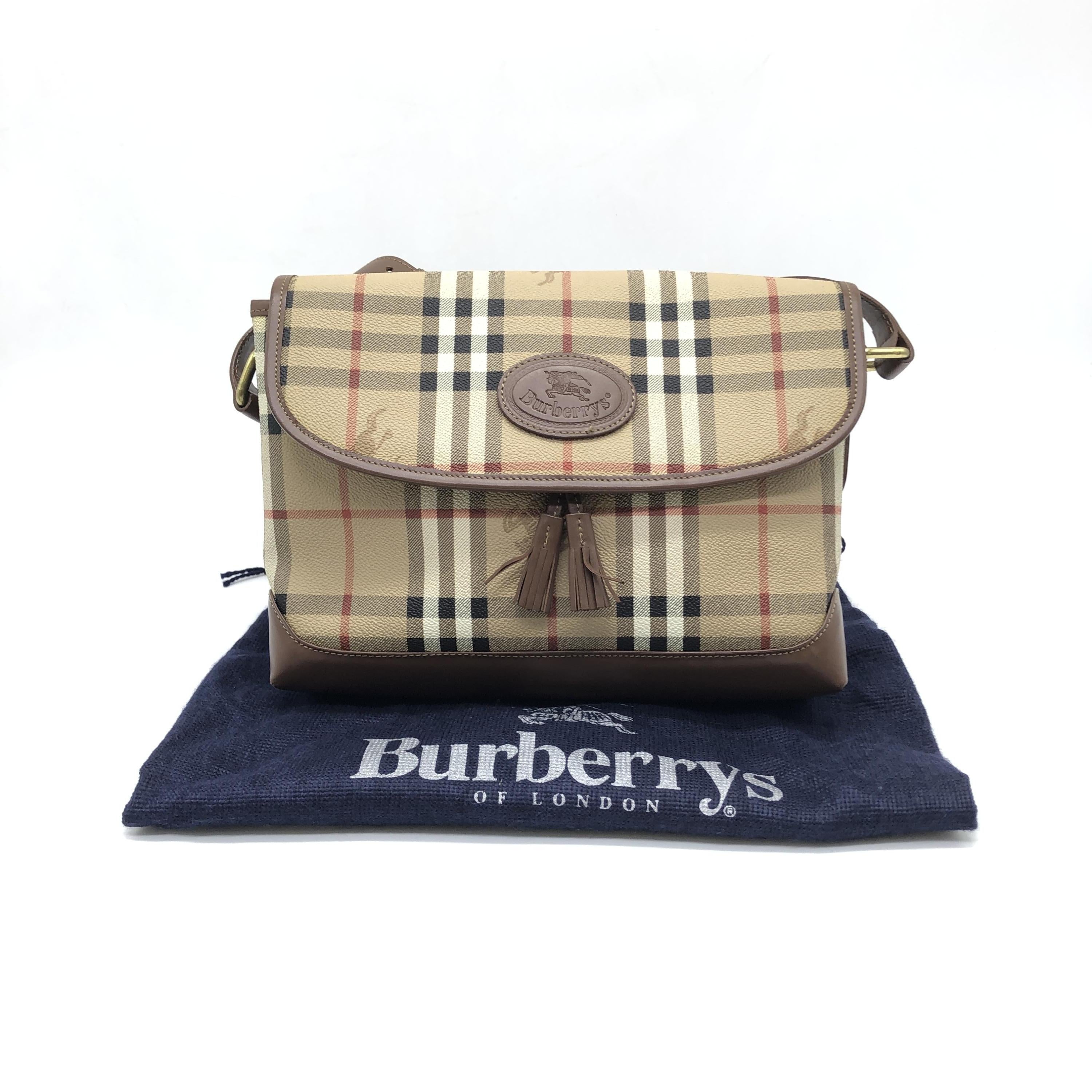 Burberry Vintage Nova Check Crossbody Bag C319114