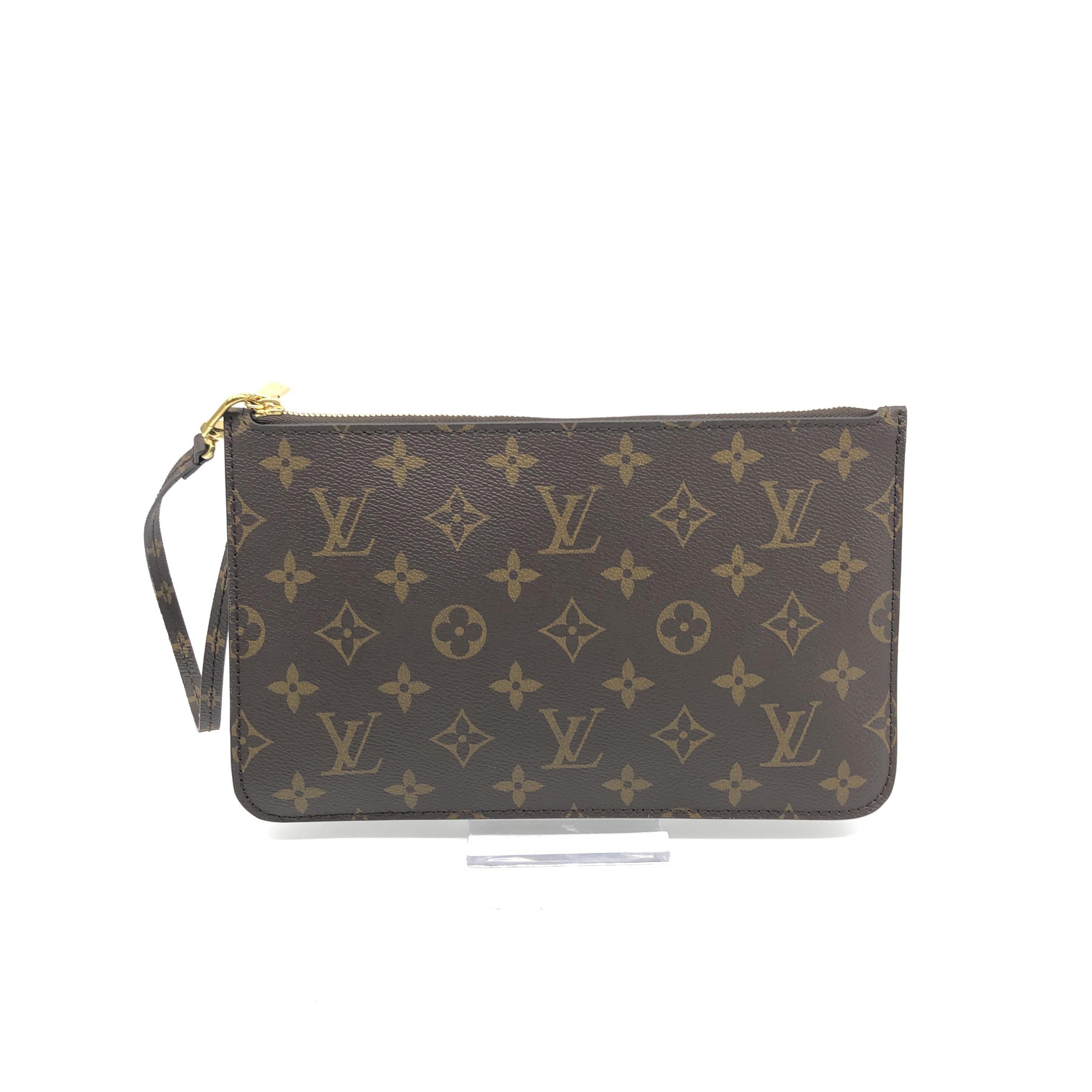 Louis Vuitton - Monogram Neverfull Pouch With Wristlet C301467