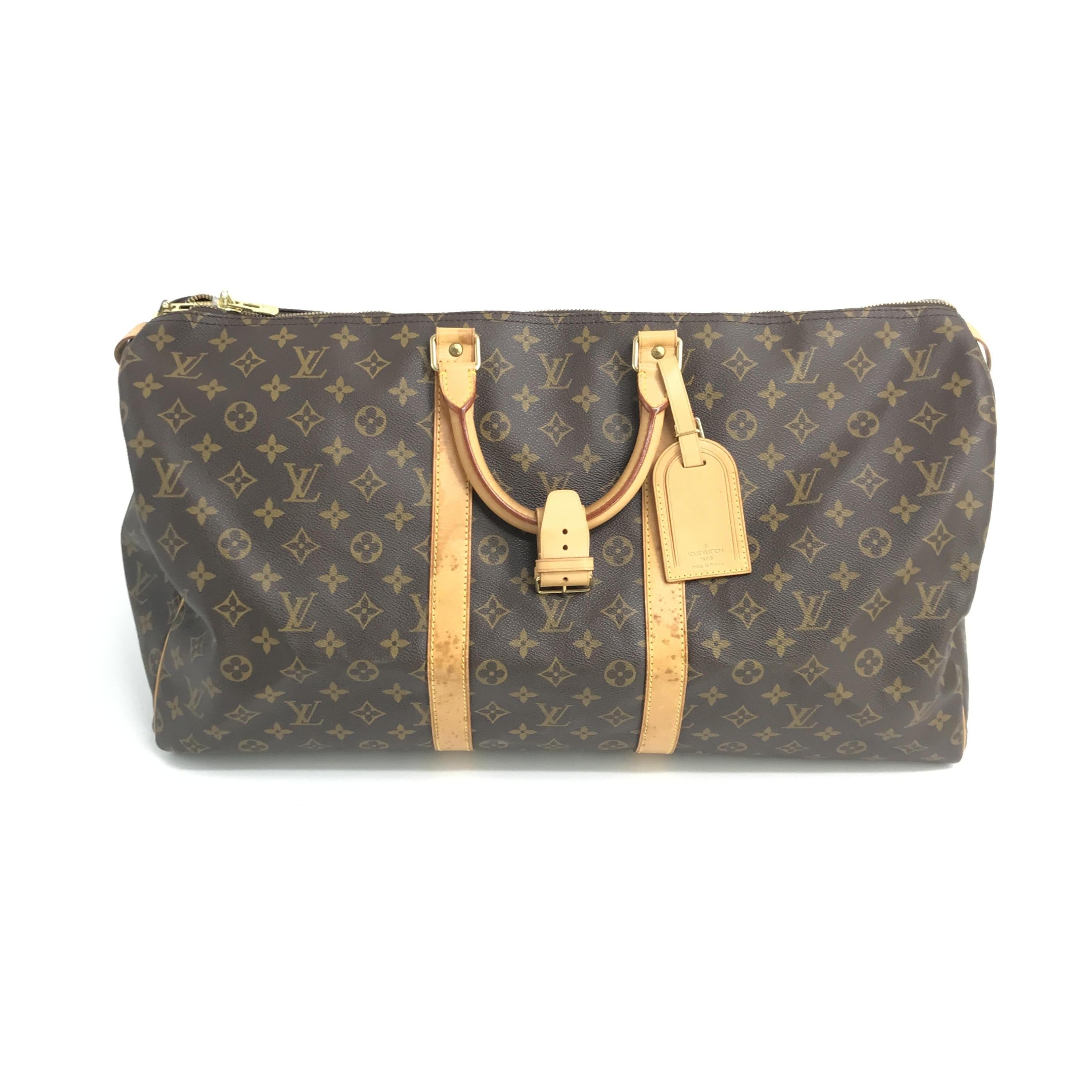 Louis Vuitton Monogram Canvas Keepall 55 C317230