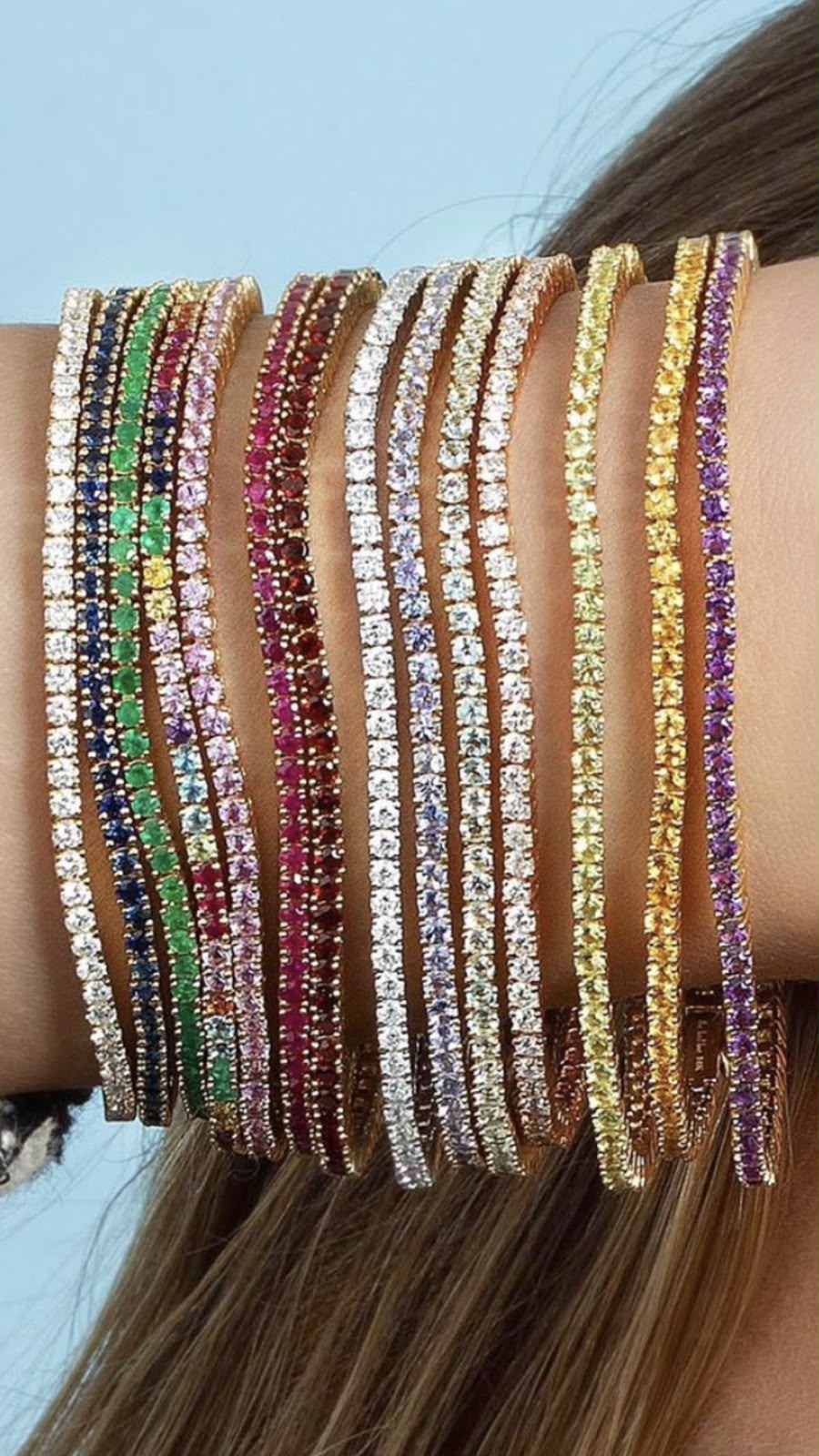 SABRINA - 18K Tennis Bracelet Setting