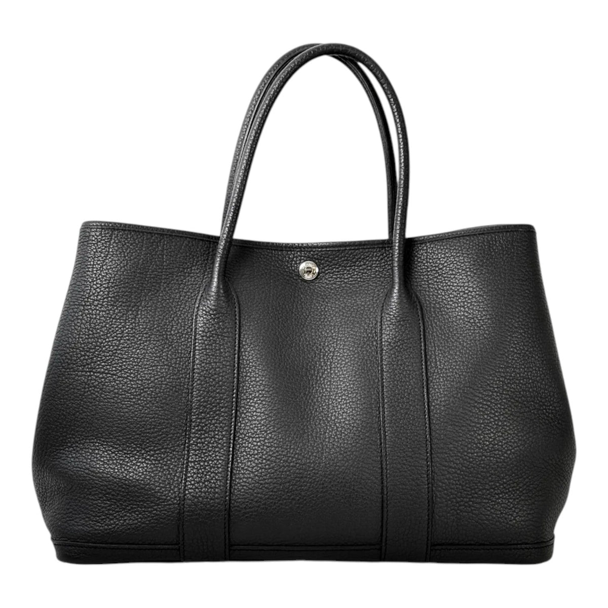 Hermes Garden Party 36 Black Nior Bag