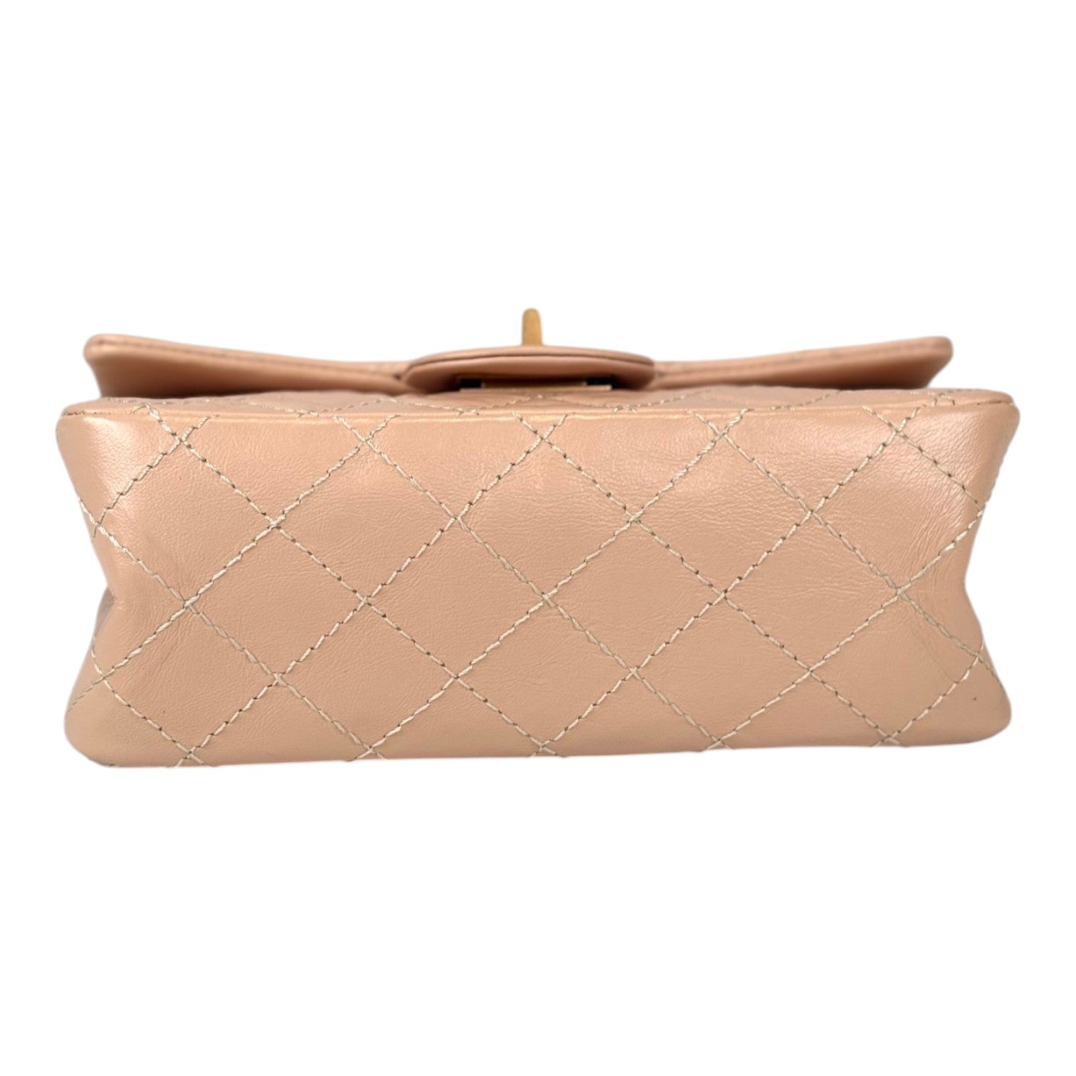 Chanel Reissue Mini Cream Chain Bag with GHW