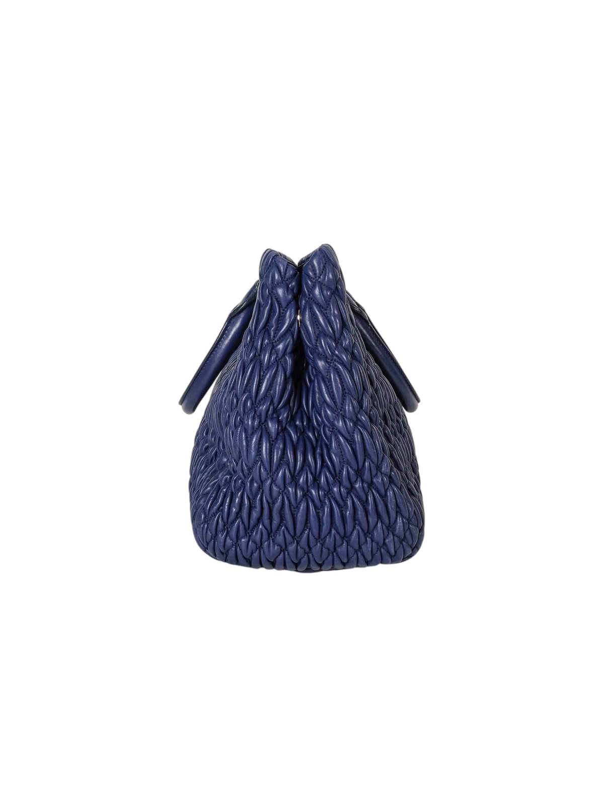 Miu Miu Navy Blue Crystal Tote Bag