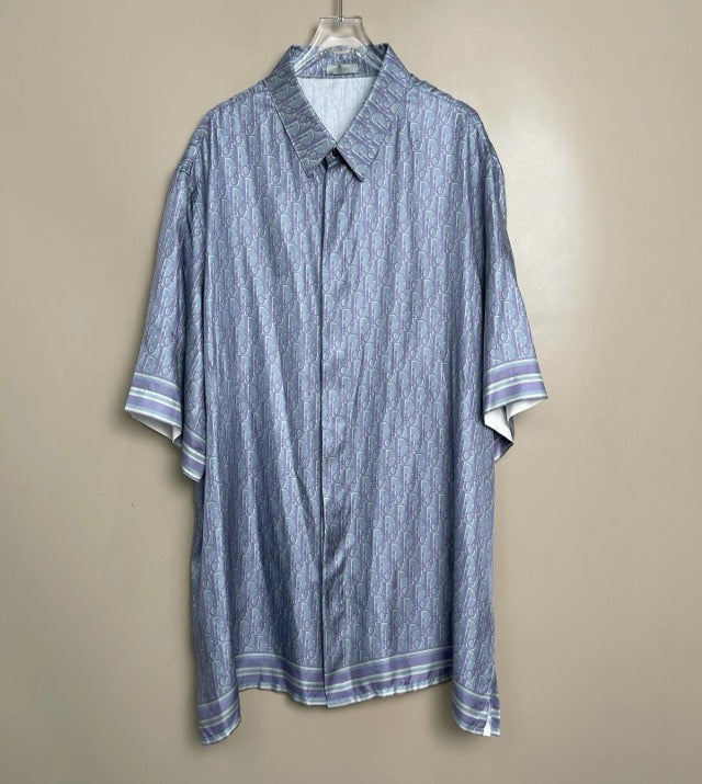 Dior monogram silk shirt, size 44 SYCC2054