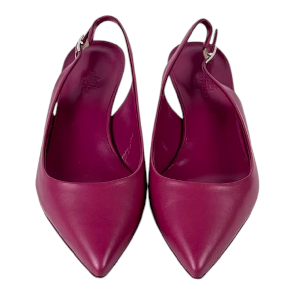 Hermes Pink Leather Shoes - size 38