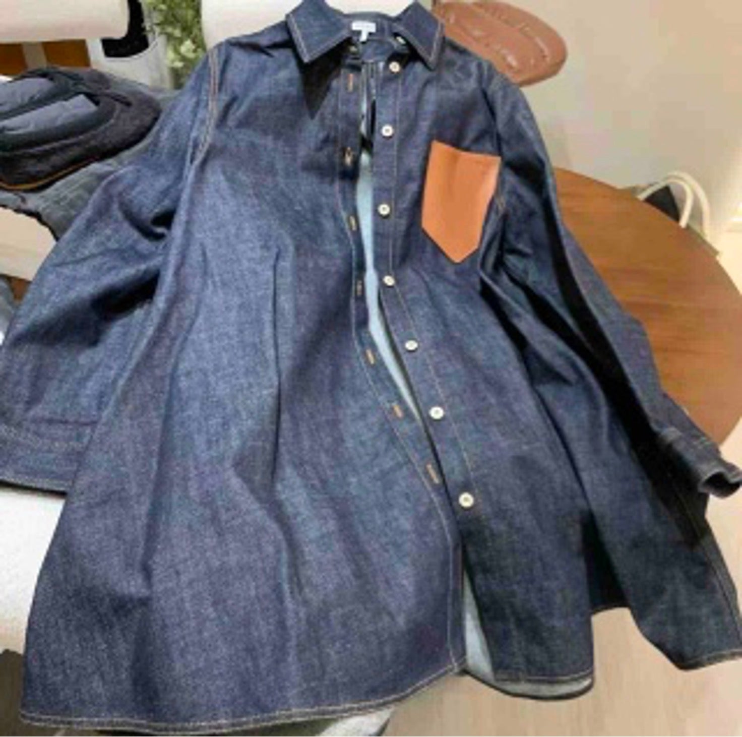 Loewe denim shirt jacket US59924