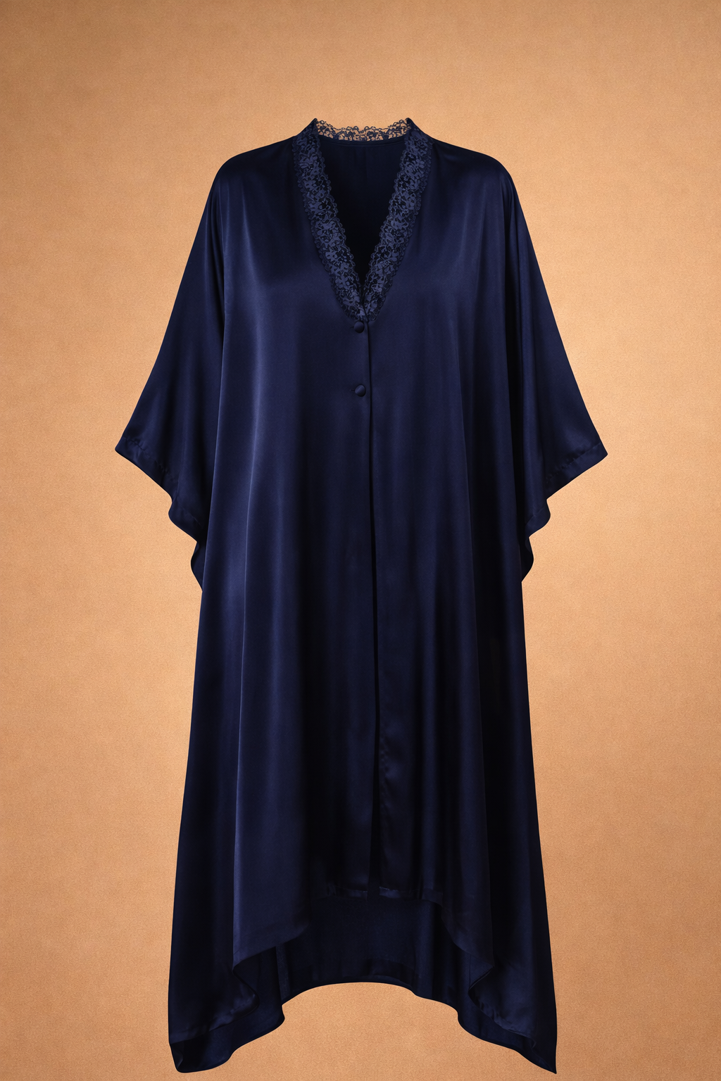 DRESS EVANGELIA KAFTAN WITH LACE DETAIL MCL00242