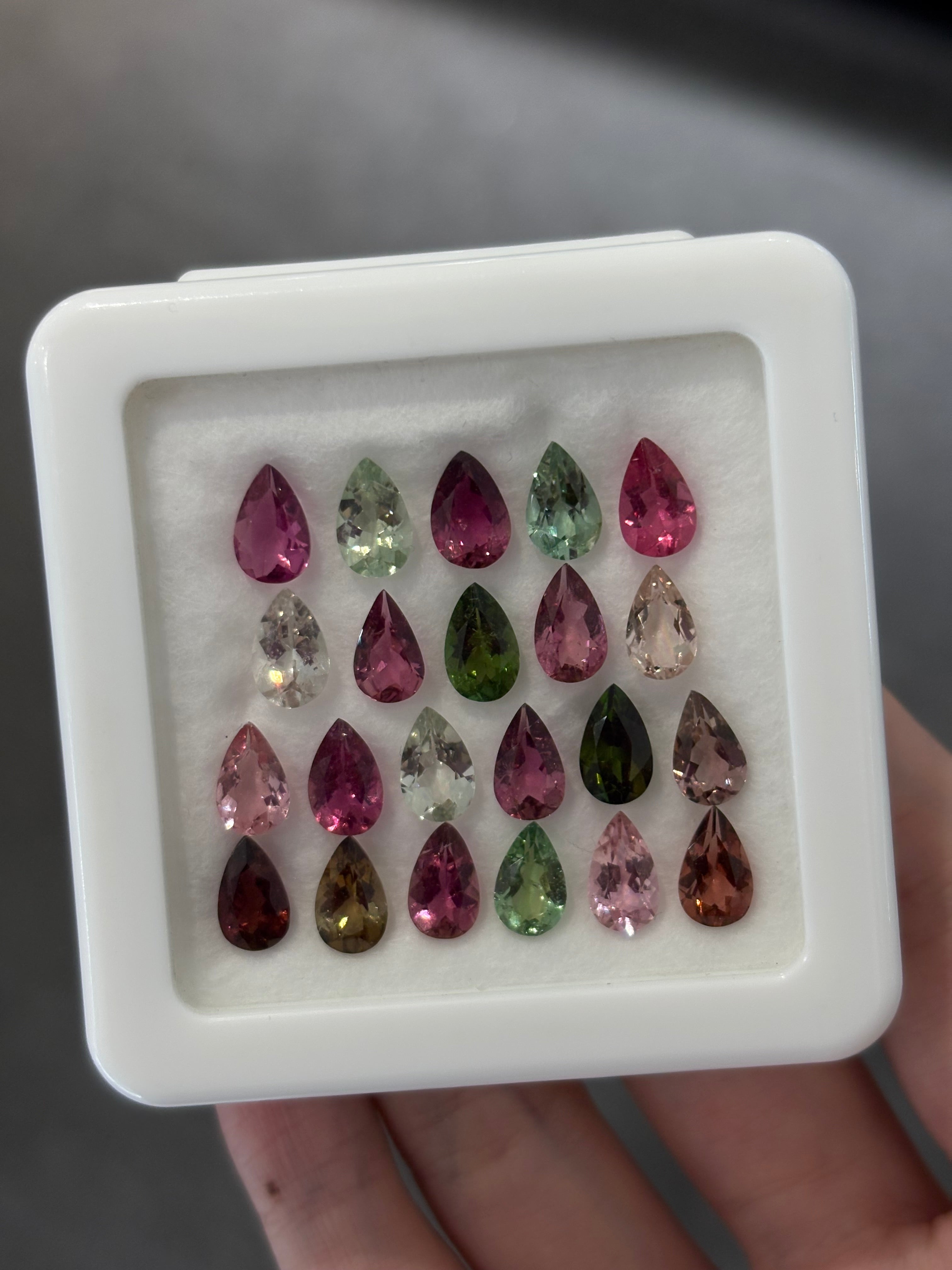 16.25ct Tourmaline Set 8x5 DXBCS4997