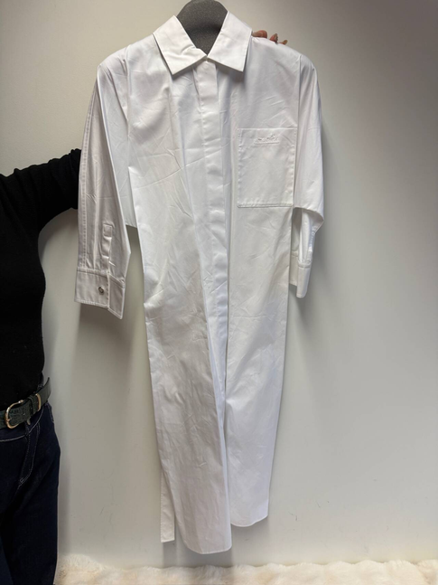 Hermès Shirt Dress - White