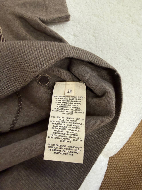 Hermès Embroidered Knit Top - Taupe
