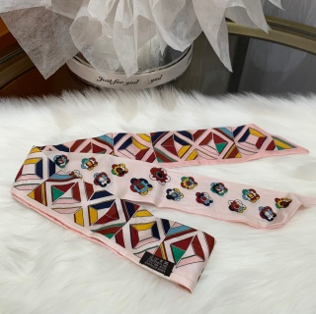 Hermes Twilly scarf US481226