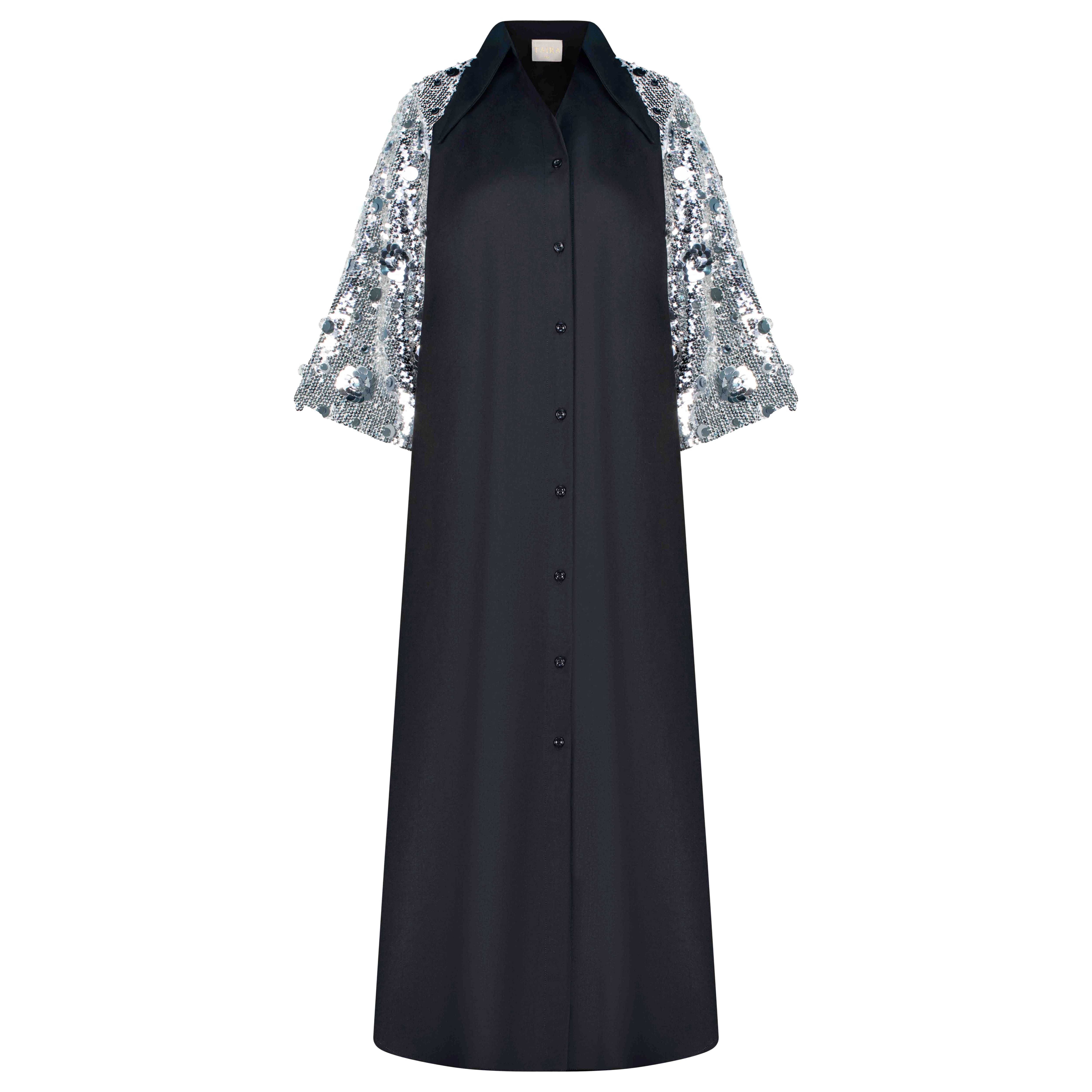 STAR SHIRT BLACK / SILVER SIZE S/M ASC7080