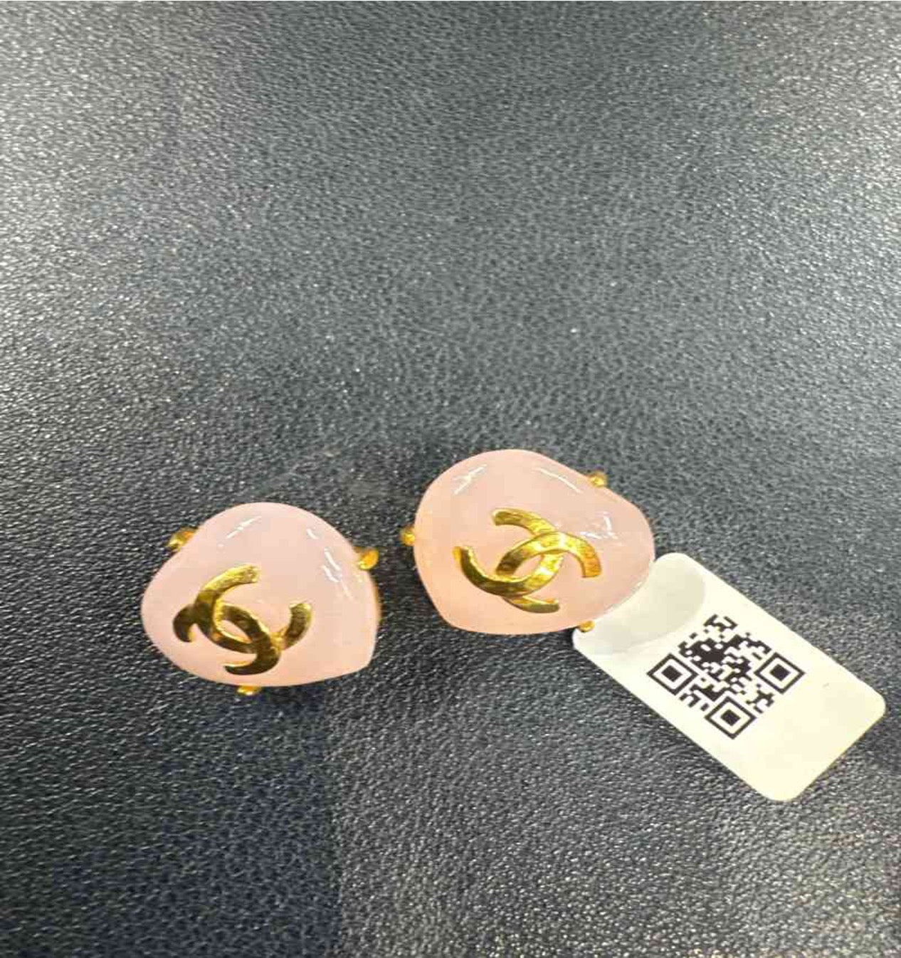 CHANEL Pink Candy Ear Clips CQ509016