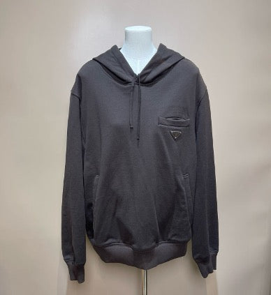 Prada 25ss Oversized Pocket Hoodie, Size XS LZ1219F9994
