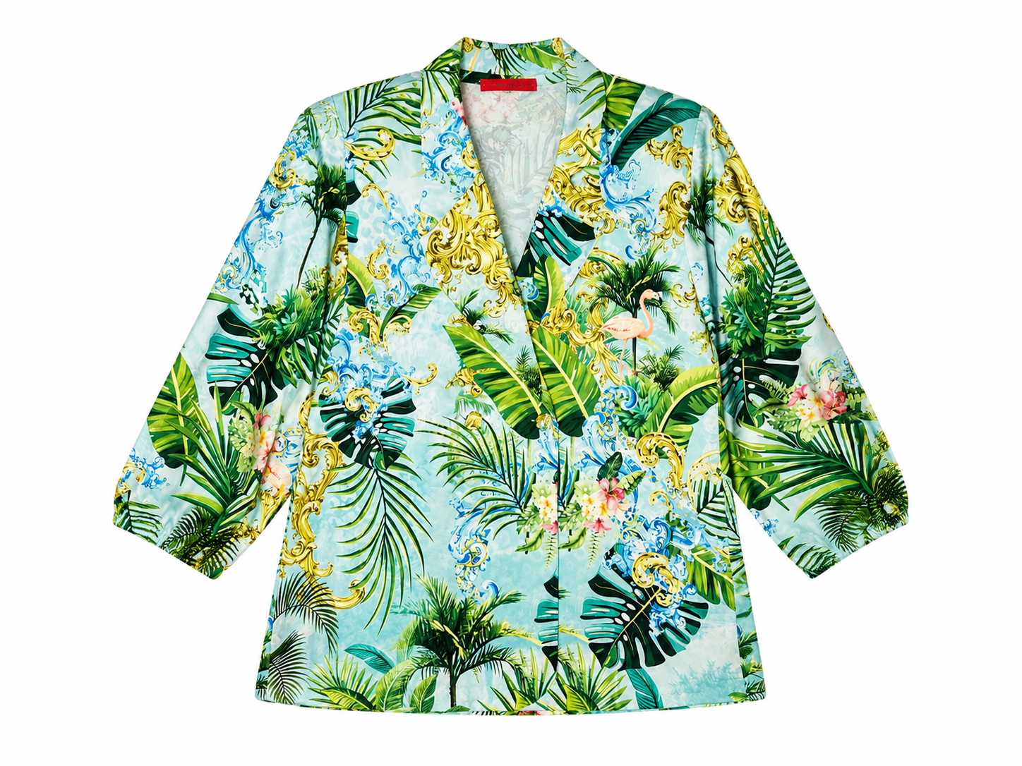 JACKET MICH FLAMINGO MOSAIC BLUE MCL13113