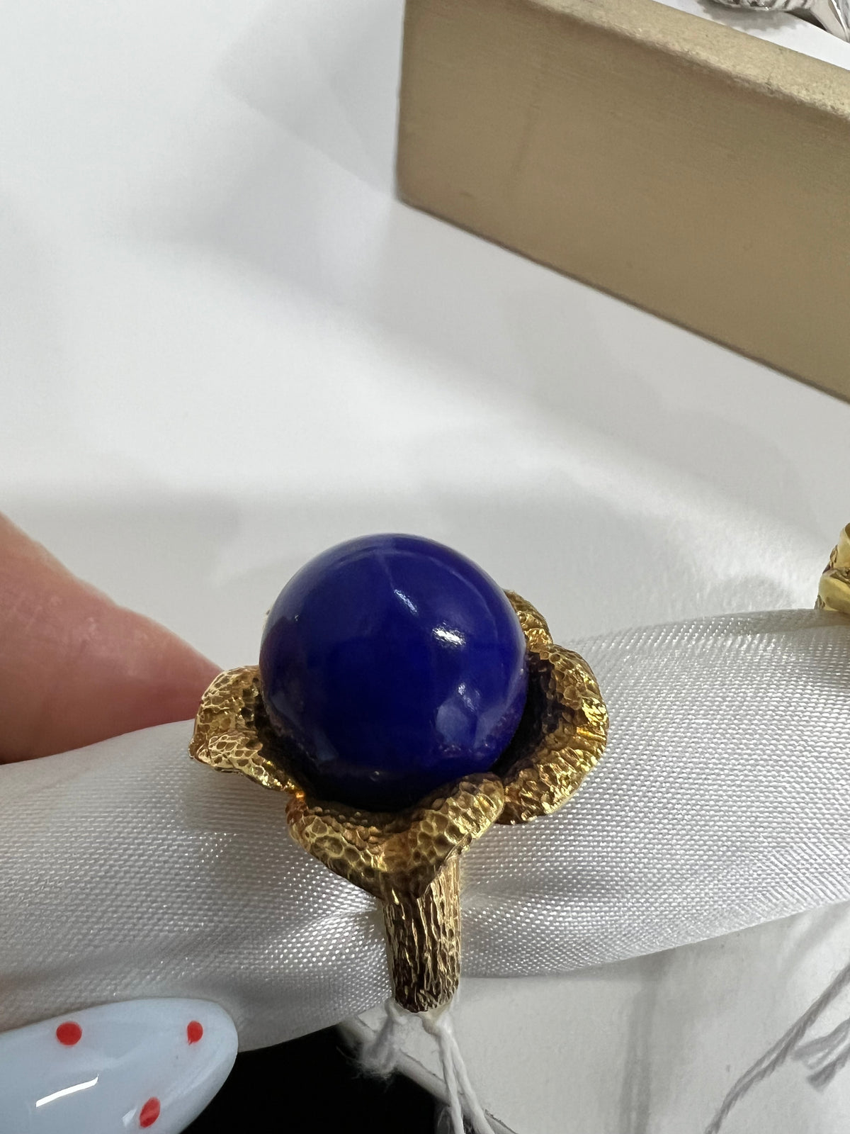 K18 Lapis Lazuli Ring J0915ND945