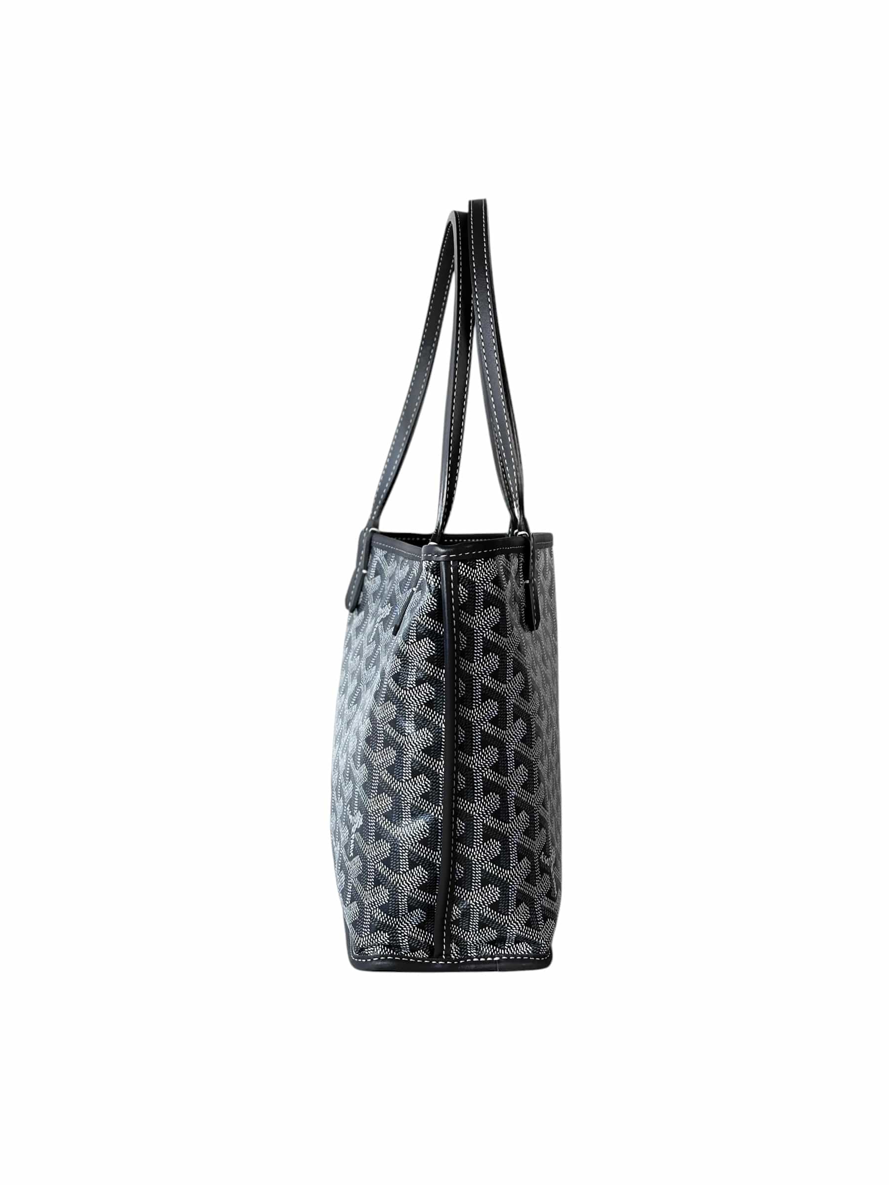 Goyard Mini Grey Tote Bag