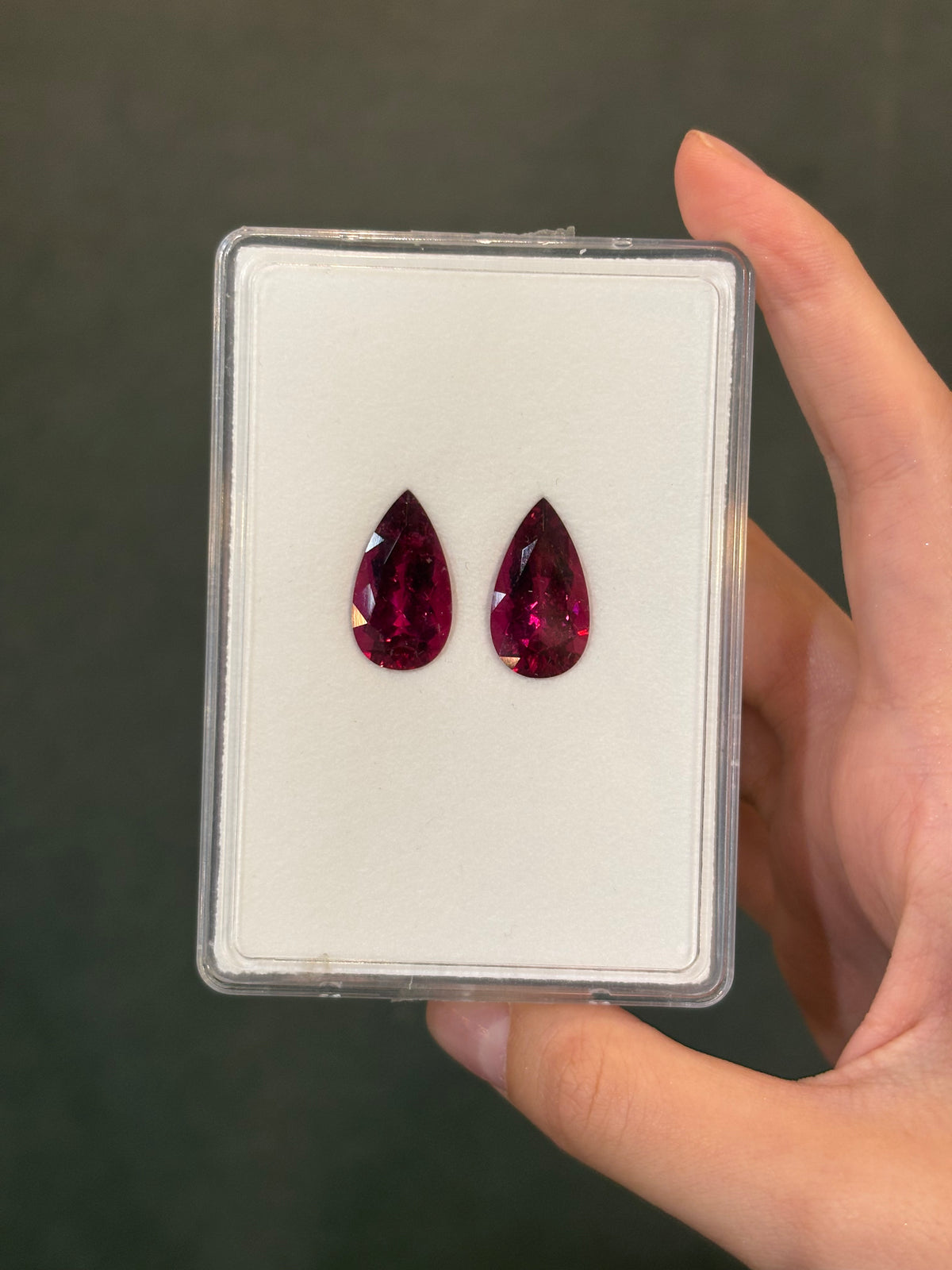 20.23ct Rubellite PAIR DXBCS6781