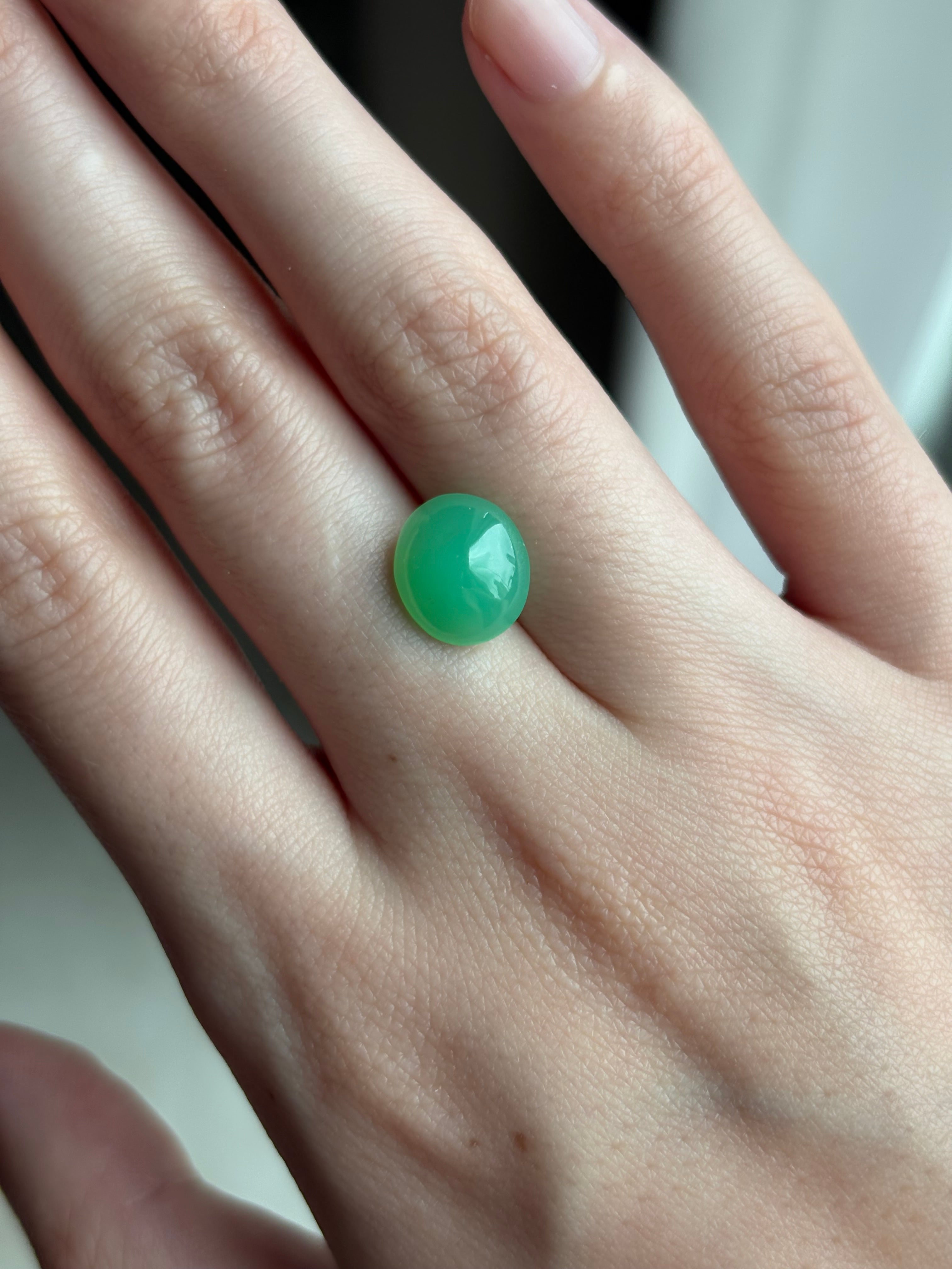 2.91ct Chrysoprase DXBCS4507