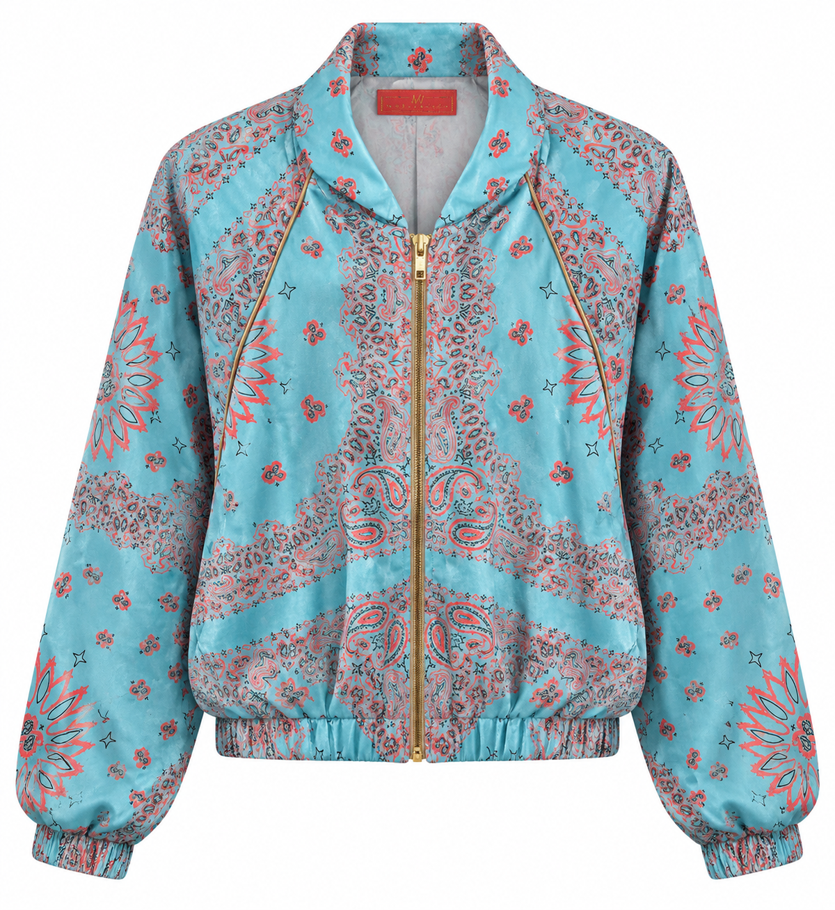 CAPE BOMBER BANDANA VELVET SILK LINING MCL13379