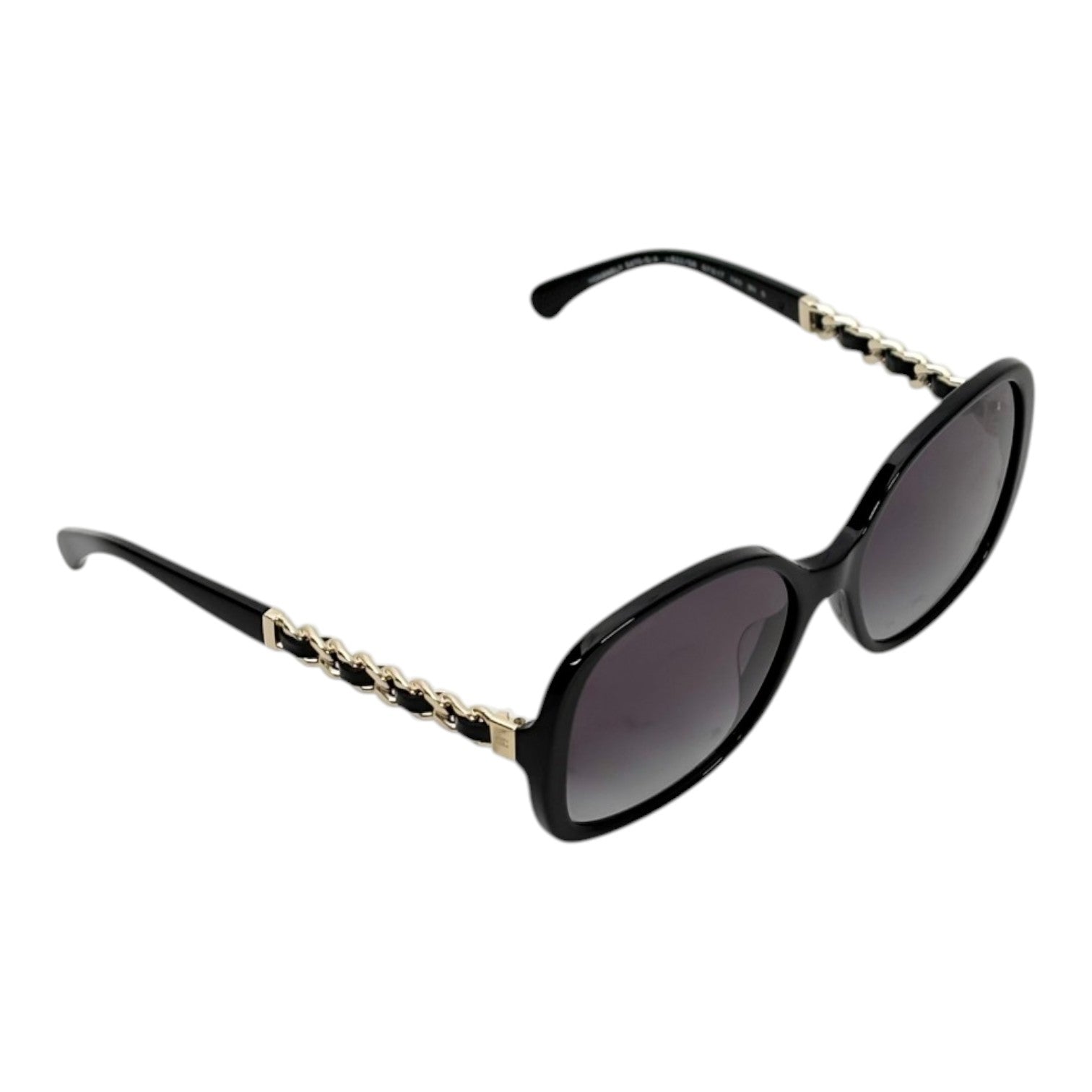 Chanel Black Gold Sunglasses