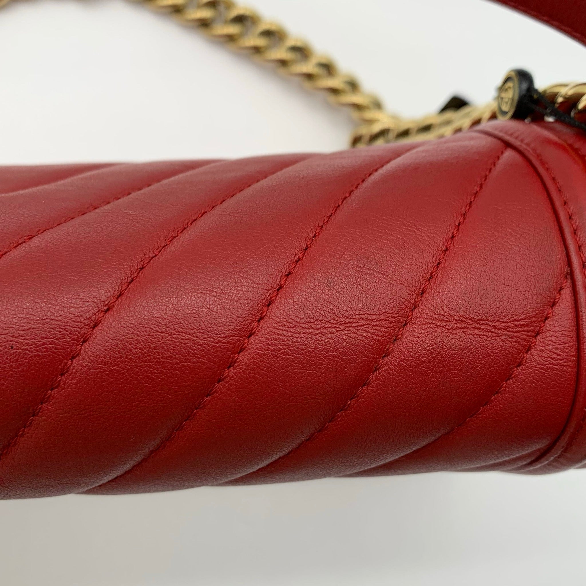 Chanel Boy Medium Flap Bag Red image 31