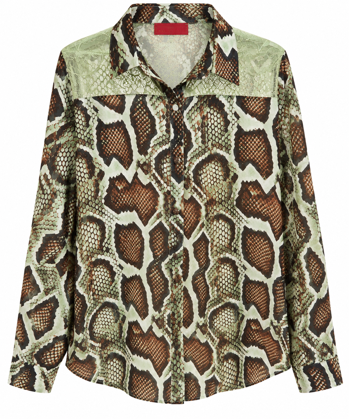 SHIRT BIANKS LIME SNAKE MCL13398