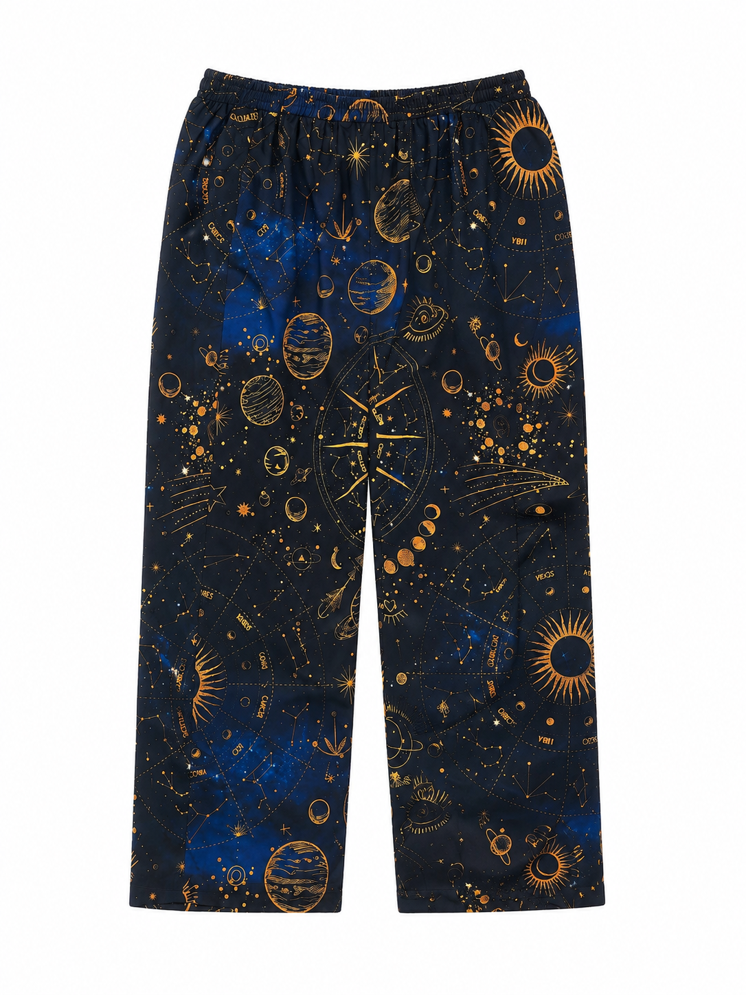 TROUSER ALL OVER NAVY MOON MCL12827