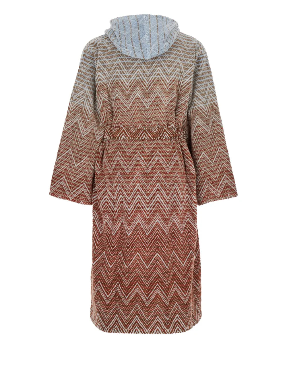 Missoni Home Stone & Red Multicolour Stone Hooded Bathrobe Size M ANL0183