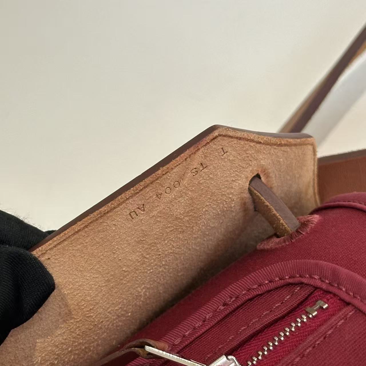 Hermès Herbag 31 Two-Tone Convertible Bag - Burgundy & Tan
