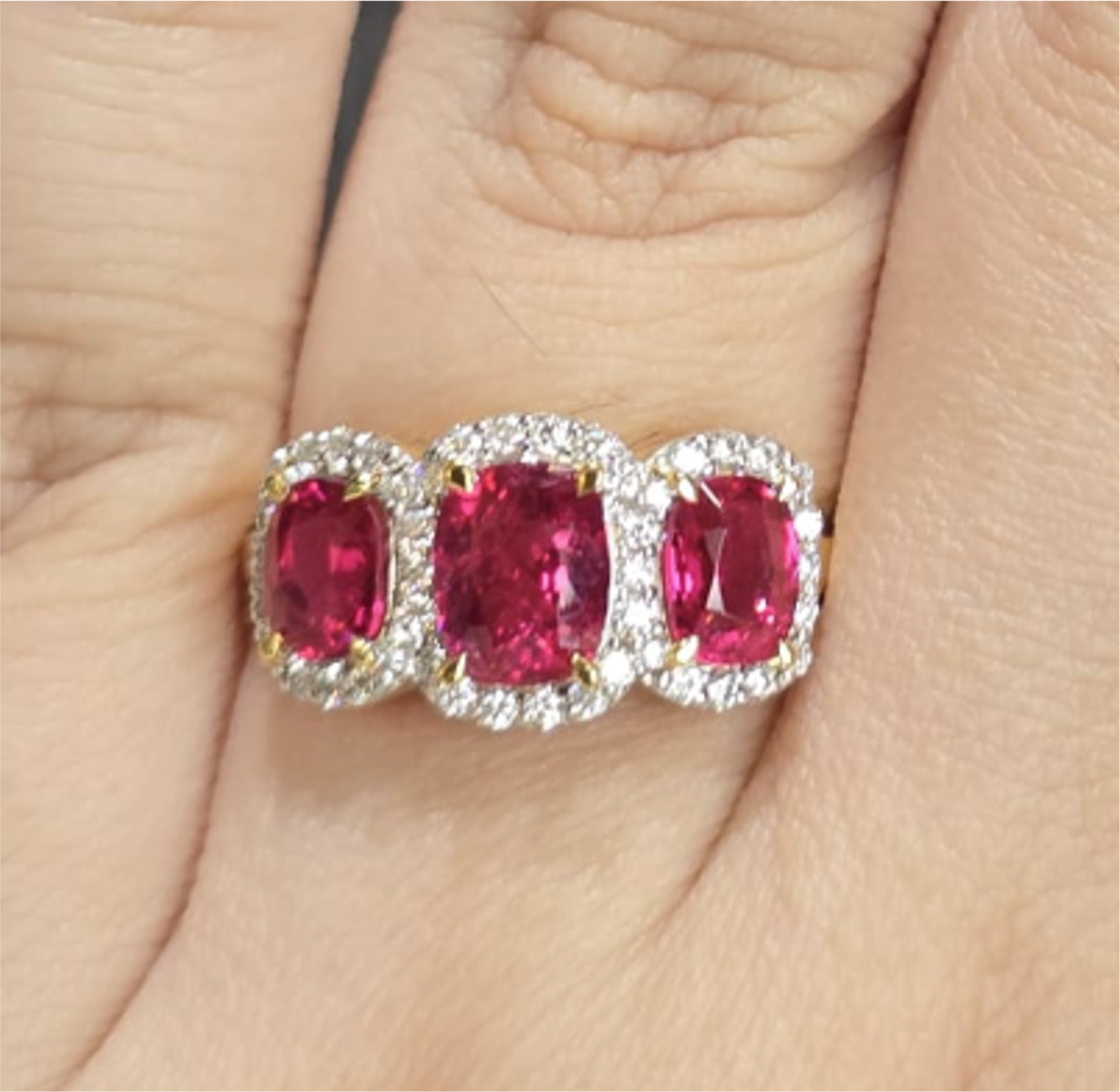 2.13ct Unheated Burma Jedi Spinel Ring SYCB33