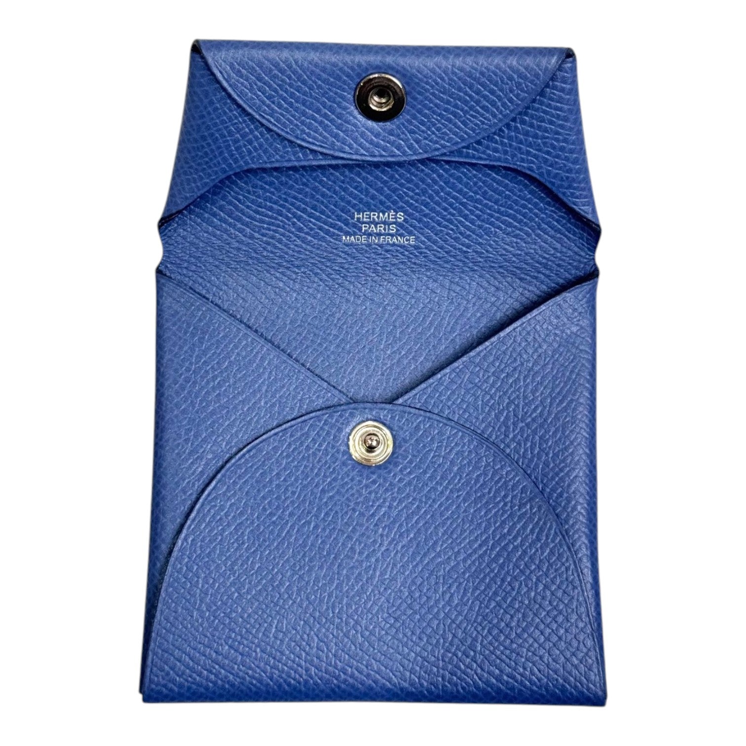 Hermes Blue Coin Purse Wallet