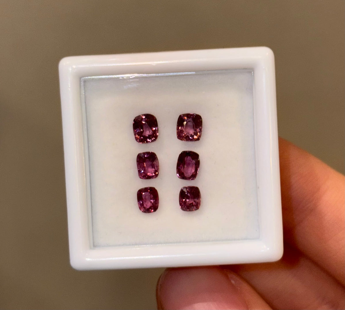 1.50ct Spinel Earrings Set (6 pcs) THAIC0732