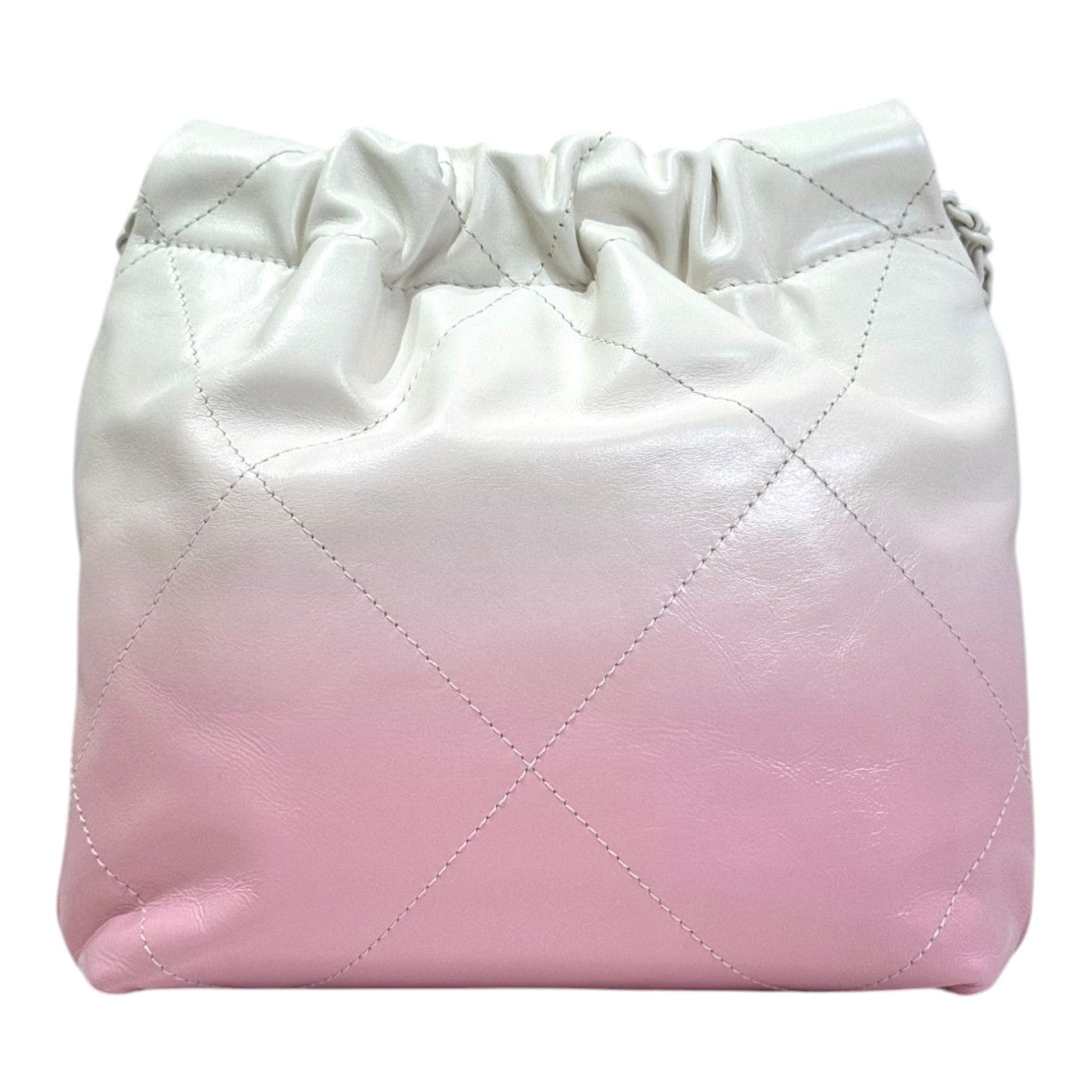 Chanel 22 Mini Ombre Pink and White Bag