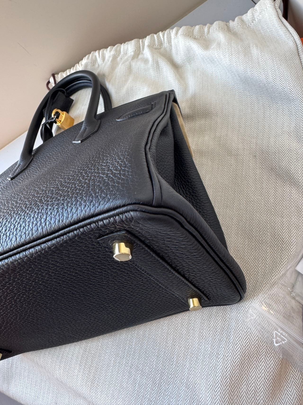 Hermès Birkin 30 Black Gold Hardware – Z Stamp
