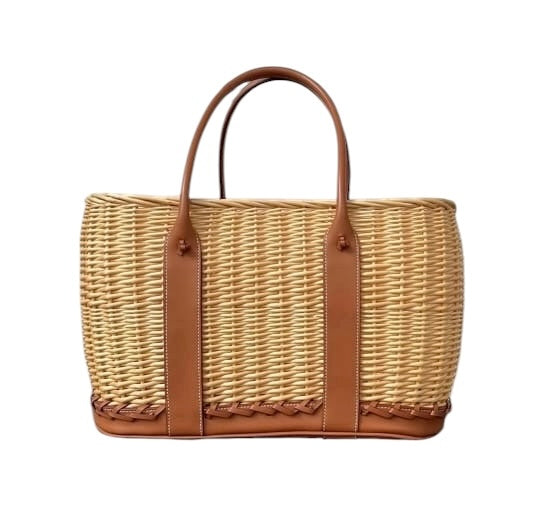 Hermes Garden Party Picnic 36 Natural Gold PHW SYCYB1070