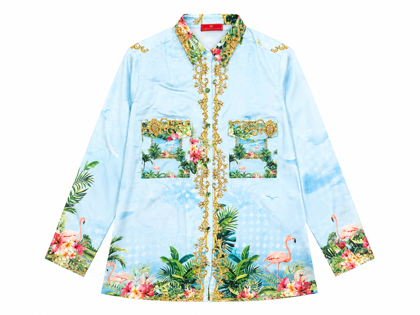 SHIRT CLINT FLAMINGO PALM MCL13095