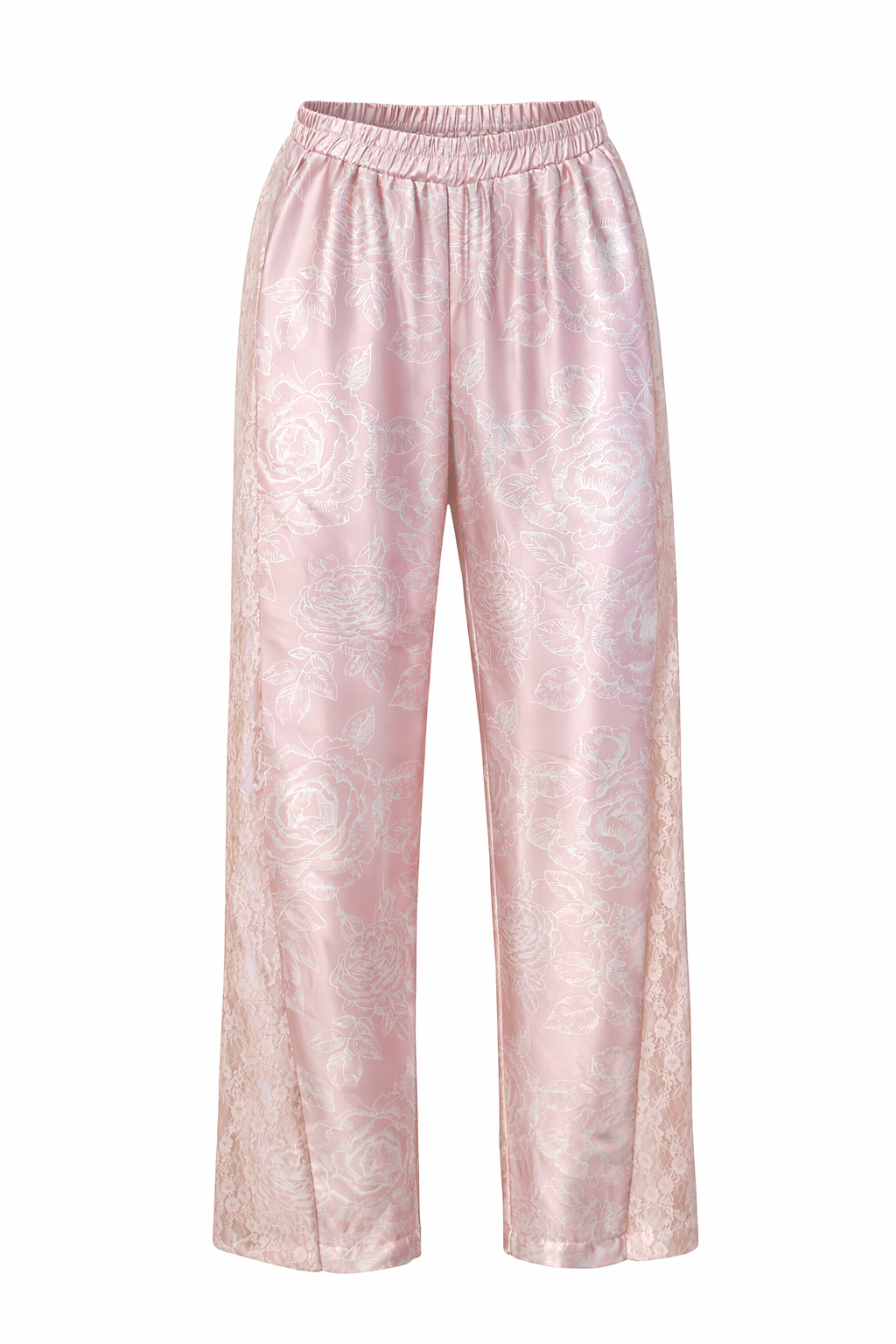TROUSER JANE ROSES LIGHT PINK MCL00821