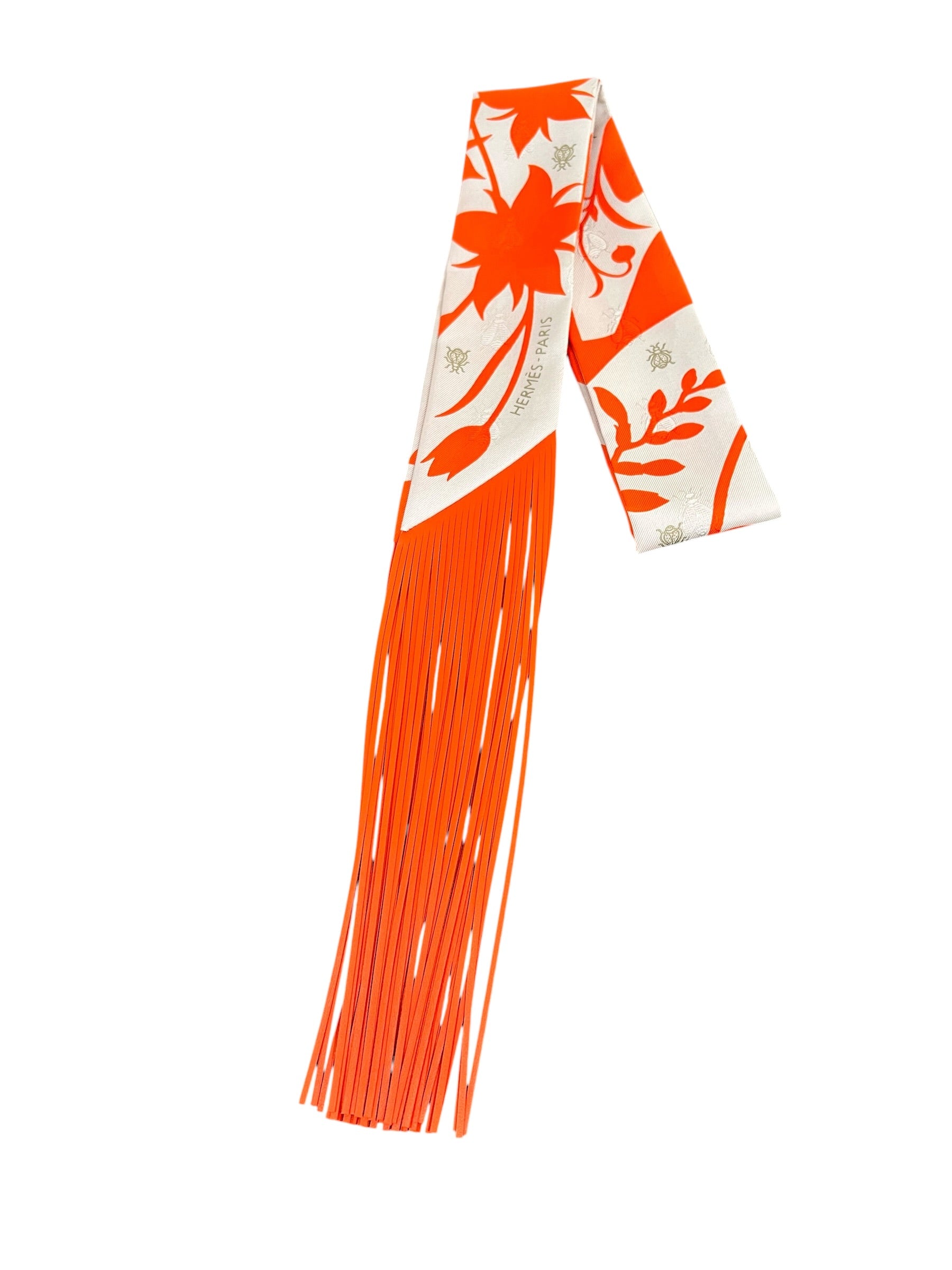 Hermes Twilly Fringe Orange SYC1265