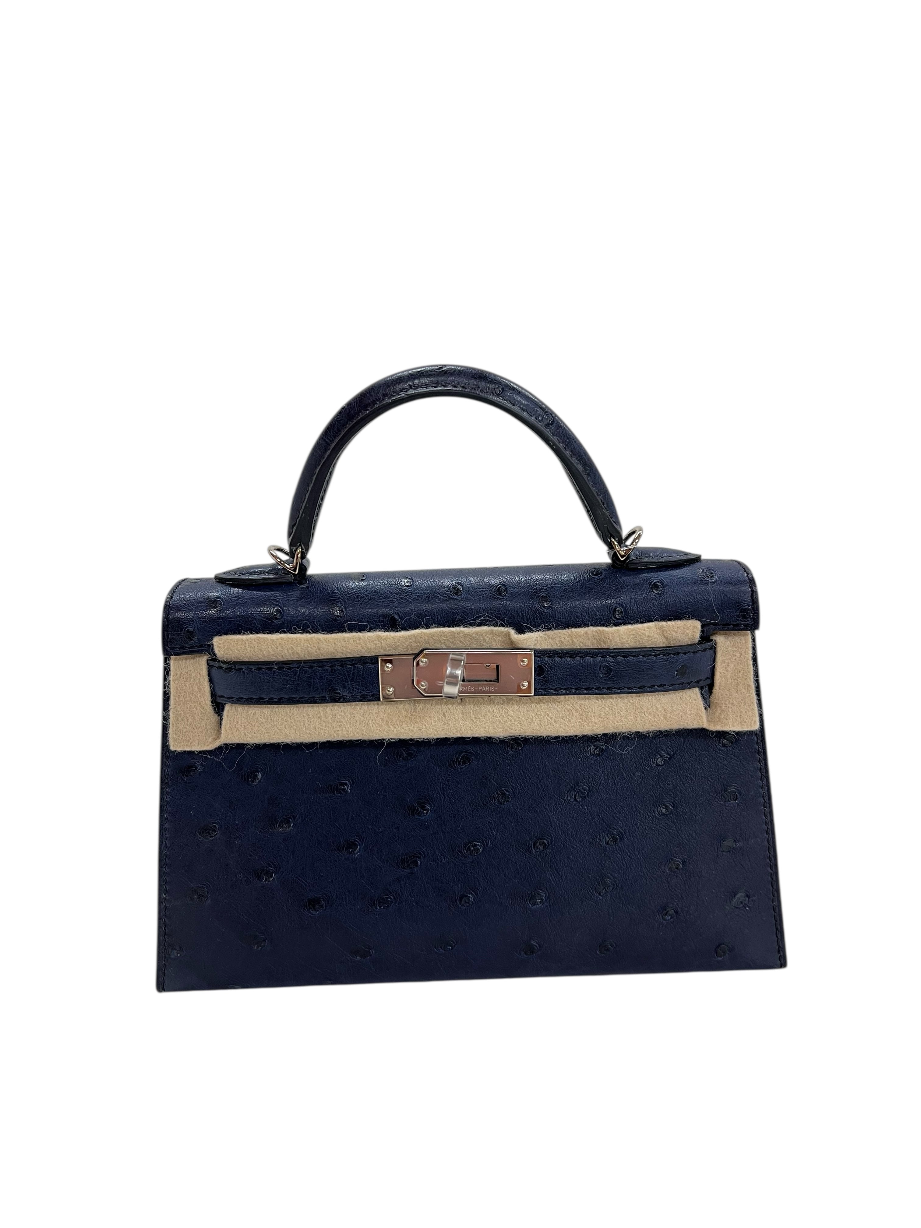 Hermes Kelly 20 Aizome PHW #W SKCJB-248735