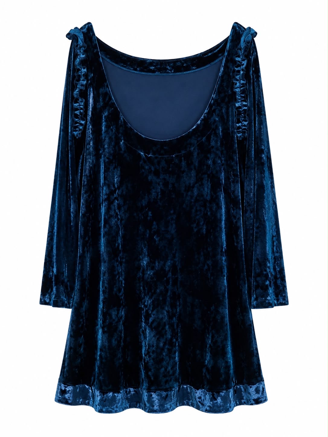 DRESS VELVET BLUE MCL12173