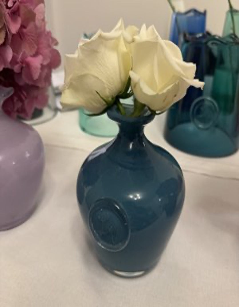 Opaque Blue Emily Vase EB-OBL