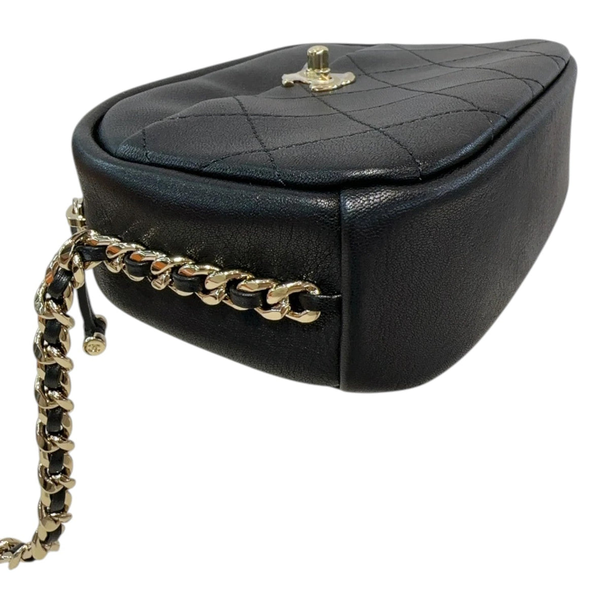Chanel Black Calfskin Camera Bag - Full Set