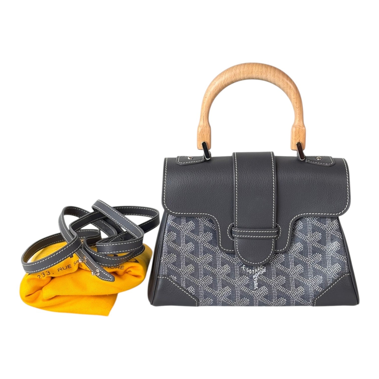 Goyard Saigon Grey Mini Bag