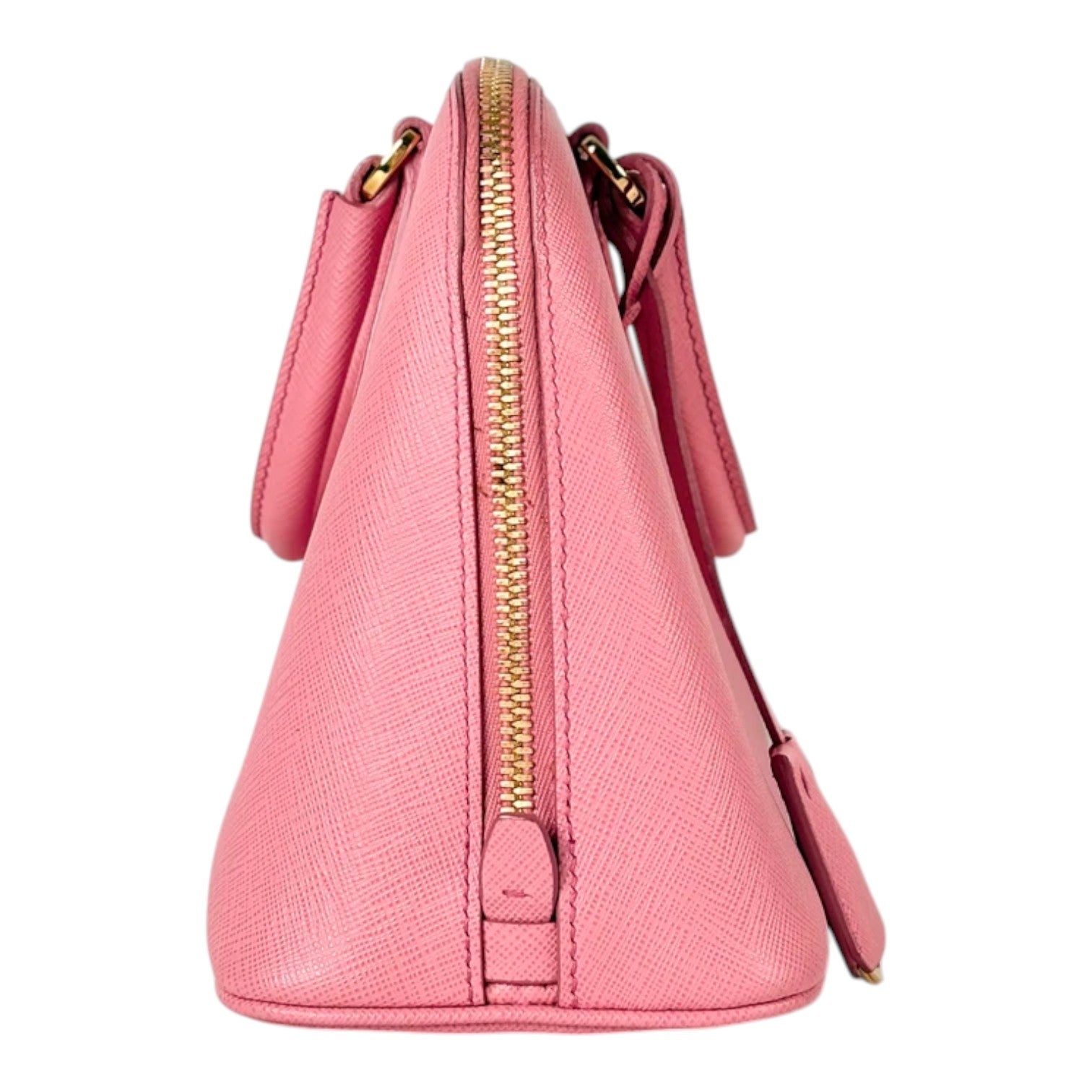 Prada Pink Saffiano Top Handle & Crossbody Bag