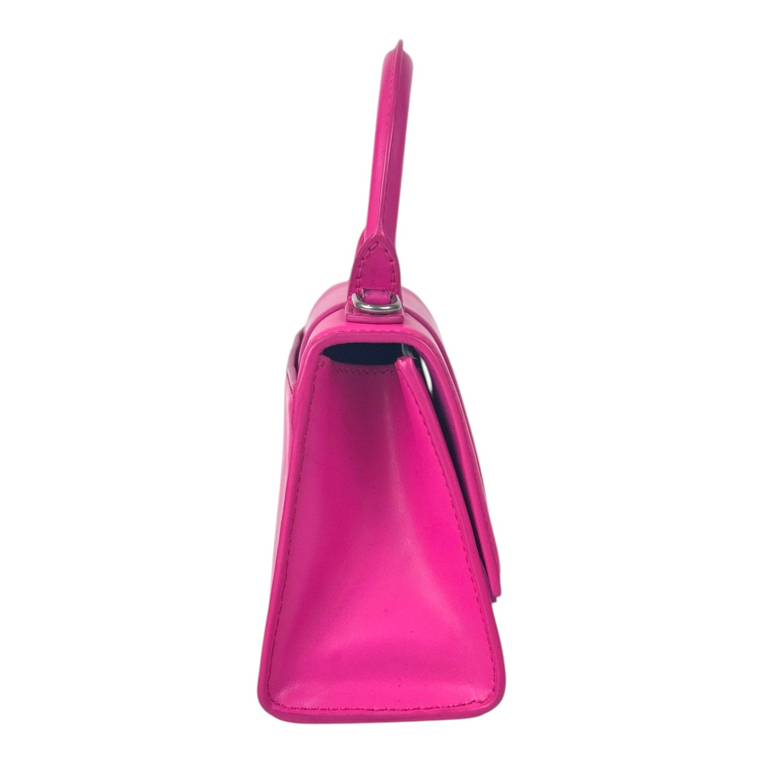 Balenciaga Mini Pink Hourglass Bag with Strap